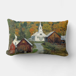 Coussin Rectangle États-Unis, Vermont, Waits River. Le feuillage d'a