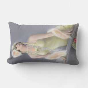 Coussin Rectangle Été Sirène Jeu d'oreiller Lumbar
