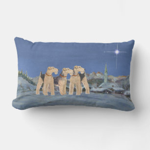 Coussin Rectangle Étoile de Noël