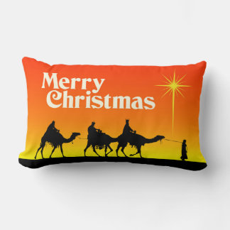 Coussin Rectangle Étoile trois hommes sages de Bethléem Accent de No