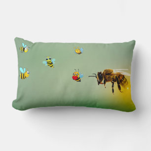 Coussin Rectangle Être Heureux