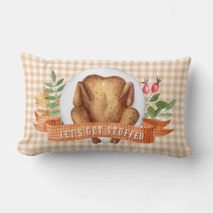 Coussin Rectangle Faisons-nous un tour !   Thanksgiving