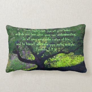 Coussin Rectangle "Faites confiance en Jéhovah avec tout votre