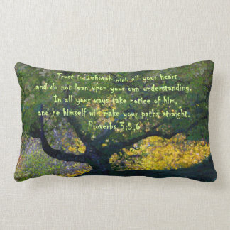 Coussin Rectangle "Faites confiance en Jéhovah avec tout votre