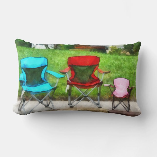 Coussin Rectangle Famille de chaises (Recto)