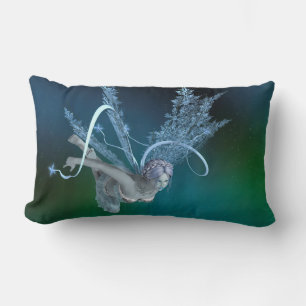 Coussin Rectangle Fée d'hiver