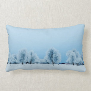 Coussin Rectangle Ferme d'hiver