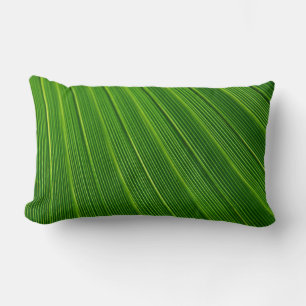 Coussin Rectangle Fermer la feuille verte