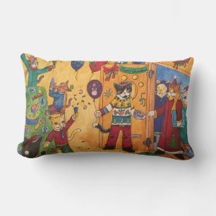 Coussin Rectangle Fête de Noël