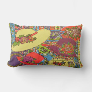 Coussin Rectangle Fête du jardin