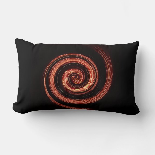 Coussin Rectangle Feu (Recto)
