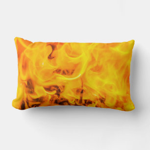 Coussin Rectangle Feu et flammes
