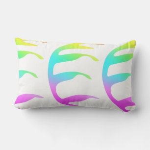 Coussin Rectangle Feuille arc-en-ciel
