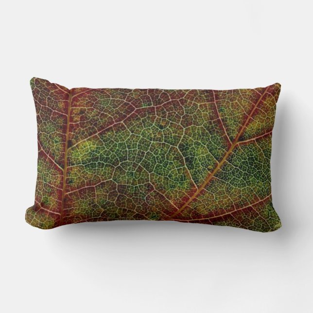 Coussin Rectangle Feuille nature (Recto)