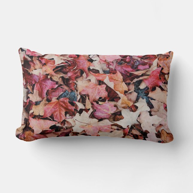 Coussin Rectangle Feuilles séchés (Recto)