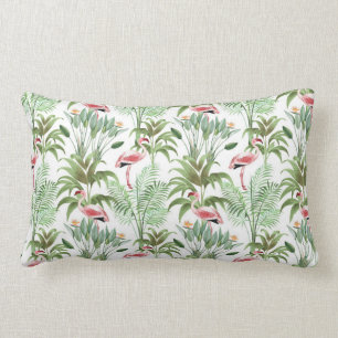 Coussin Rectangle Flamants roses de Pink tropical