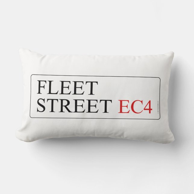 Coussin Rectangle Fleet Street (Recto)
