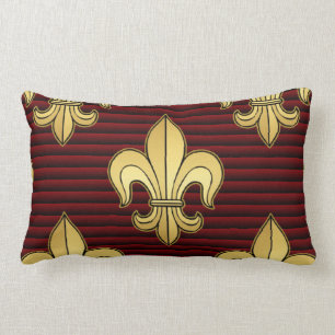 Coussin Rectangle Fleur de lis