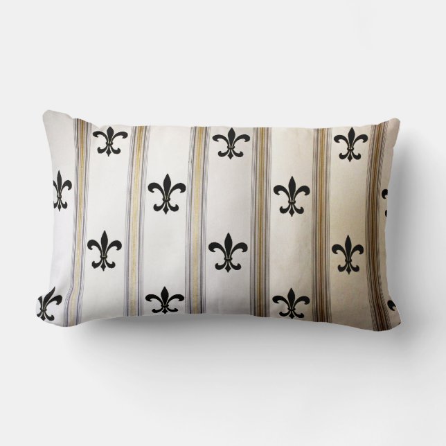 Coussin Rectangle Fleur-De-Lis (Recto)