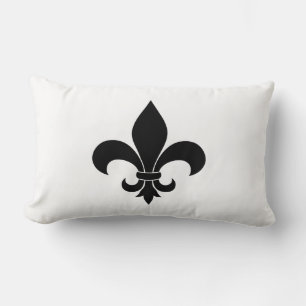 Coussin Rectangle Fleur de lis Motif