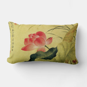 Coussin Rectangle Fleur de Lotus de YUN Shouping