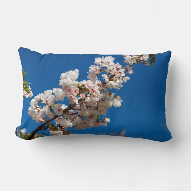 Coussin Rectangle fleur de sakura (Recto)