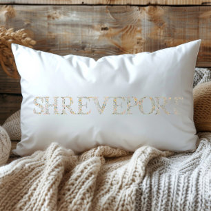 Coussin Rectangle Fleur sauvage Shreveport Louisiane État