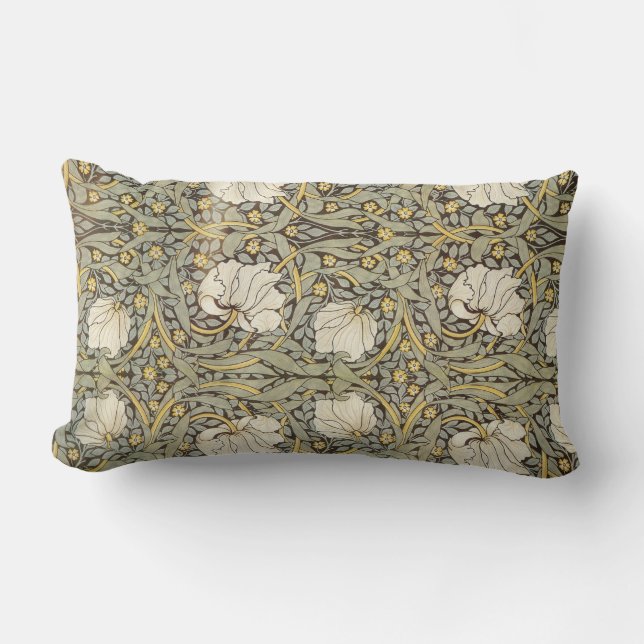 Coussin Rectangle Fleurs de cru de William Morris (Recto)