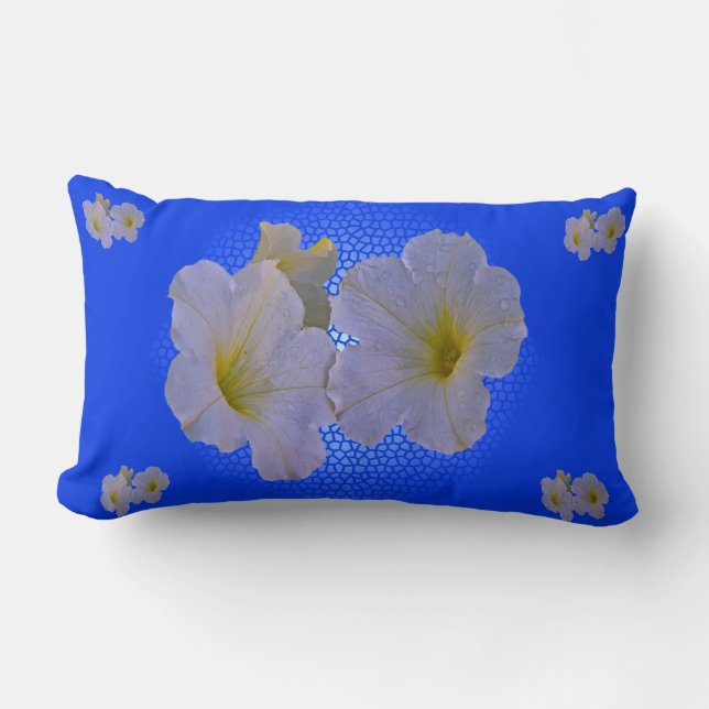 Coussin Rectangle Fleurs de printemps (Recto)