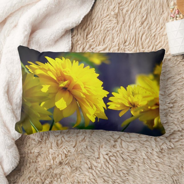 Coussin Rectangle Fleurs jaunes au soleil  (Couverture)