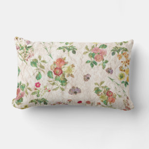 Coussin Rectangle Fleurs vintages