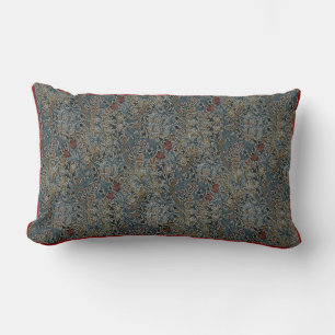 Coussin Rectangle Fleurs vintages William Morris Golden Lily