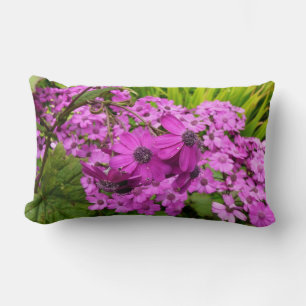 Coussin Rectangle Fleurs violettes de San Francisco