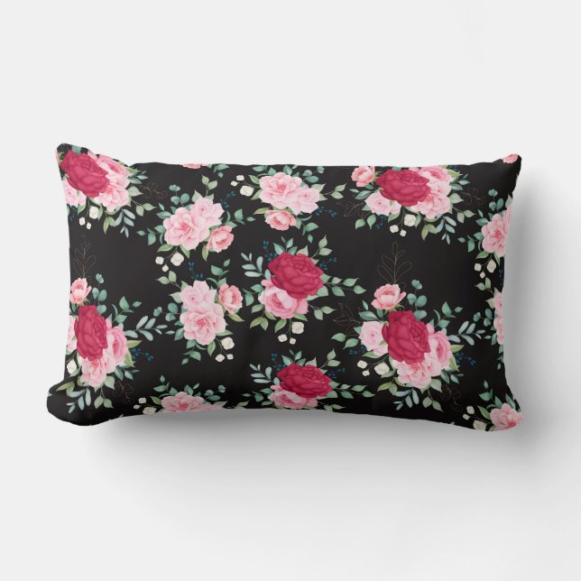 Coussin Rectangle Floral (Recto)