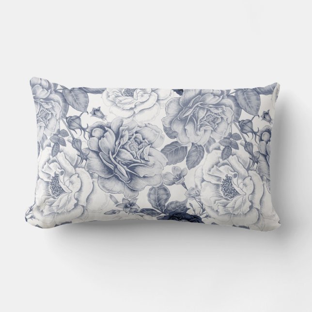 Coussin Rectangle Floral (Recto)