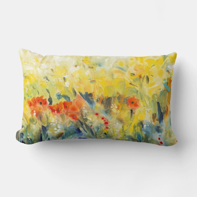 Coussin Rectangle Flore Sway II (Recto)