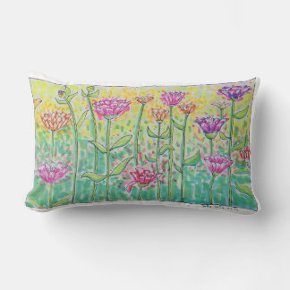 Coussin Rectangle Flower Field