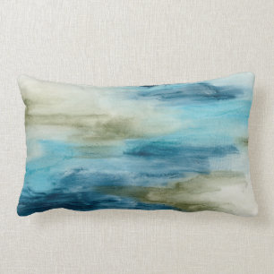 Coussin Rectangle Flux océanique II