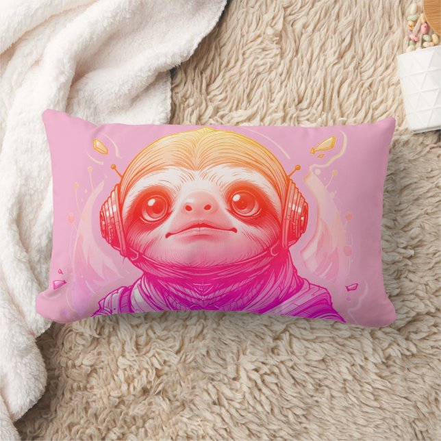 Coussin Rectangle Flux Pinkish, Flux Cool 33 x 53 (Couverture)