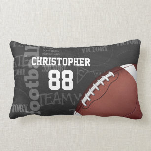 Coussin Rectangle Football américain personnalisé de tableau