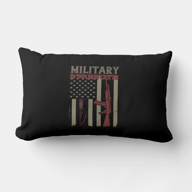 Coussin Rectangle Force militaire (Recto)