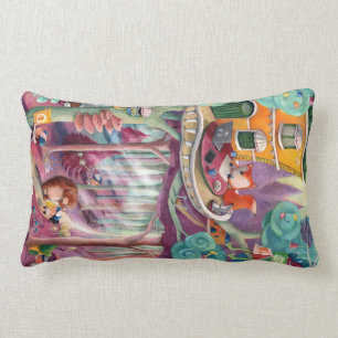 Coussin Rectangle Forêt magique