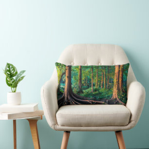 Coussin Rectangle Forêt   Végétation et forêt