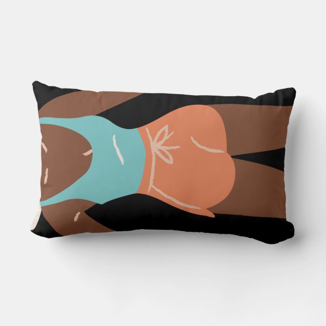 Coussin Rectangle forme du corps (Verso)