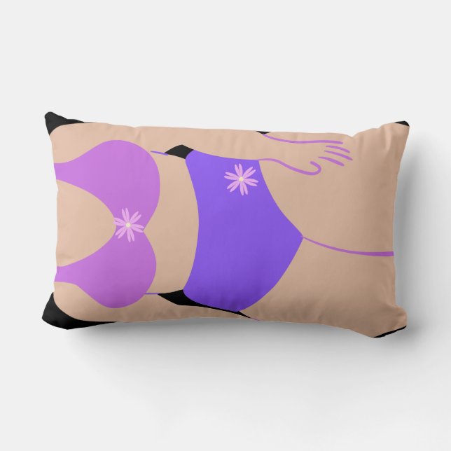 Coussin Rectangle forme du corps (Verso)