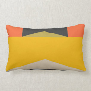 Coussin Rectangle Formes géométriques modernes d'art abstrait de la