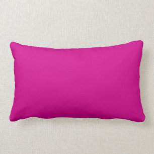 Coussin Rectangle Fouchsia mûre rose pâle