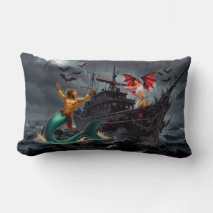 Coussin Rectangle Foxy Roxy Vampire Rebelle-Hautes Mers