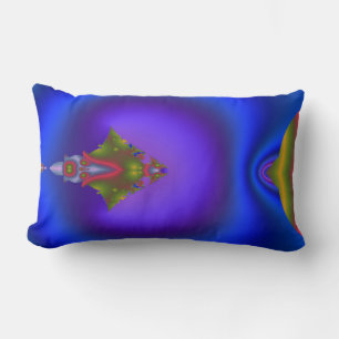 Coussin Rectangle Fractale diamant confuse