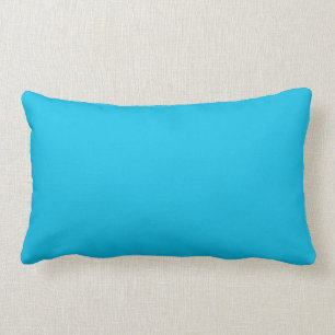 Coussin Rectangle Framboise bleue (couleur solide) 